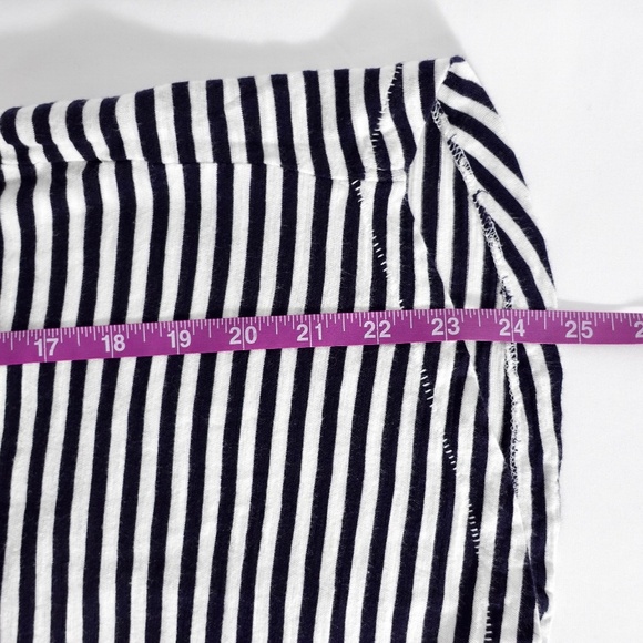 Women's | Banana Republic | Navy Stripes Scoop Neck Top - M - Picture 7 of 10